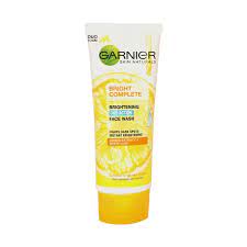 GARNIER BRIGHT COMPLETE  LEMON EXTRACTS FACE WASH 100GM